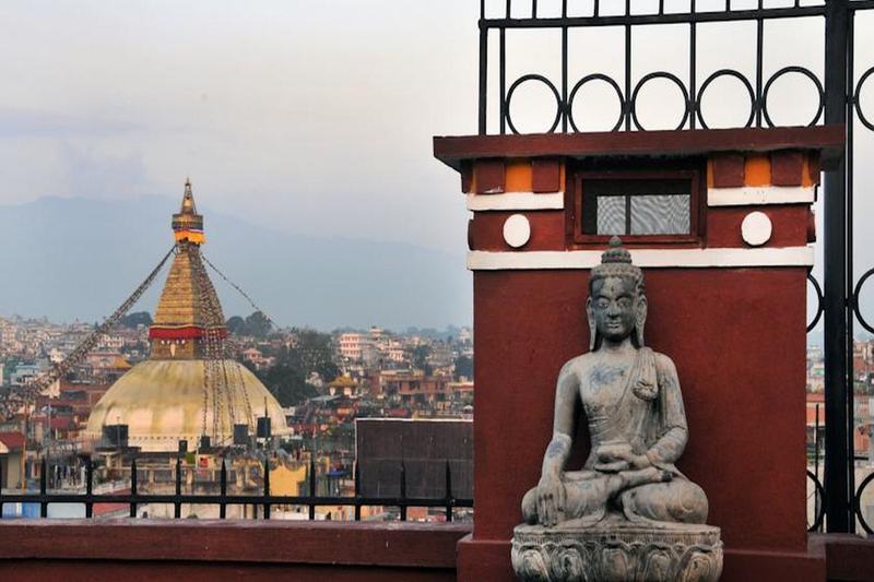 Hotel Tibet International Kathmandu Buitenkant foto