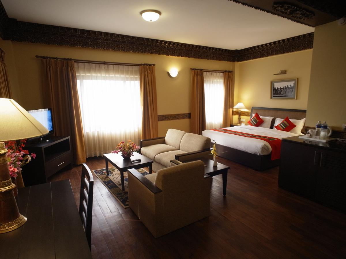 Hotel Tibet International Kathmandu Kamer foto